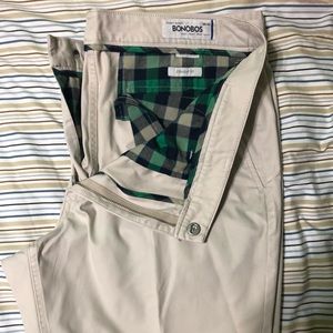 Bonobos Washed chino pants *like new*